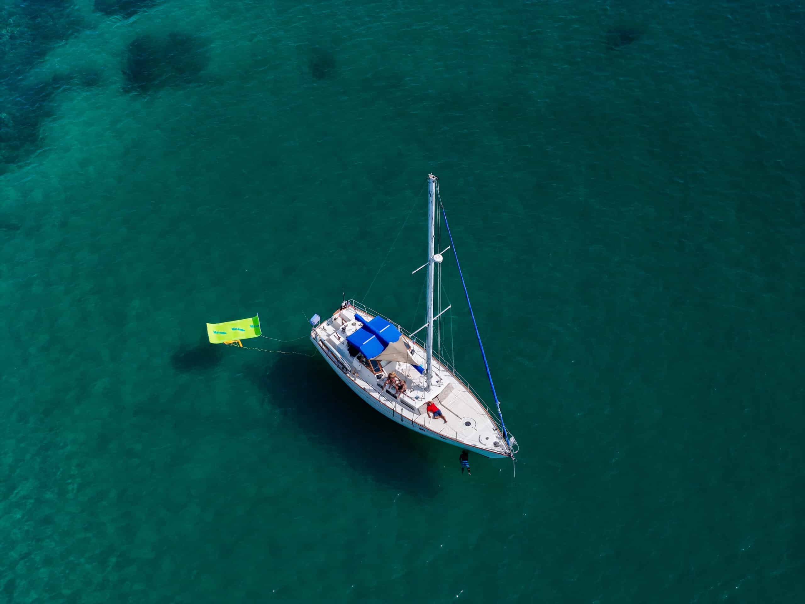 Maple Leaf 48 sailboat sailing Banderas Bay Puerto Vallarta